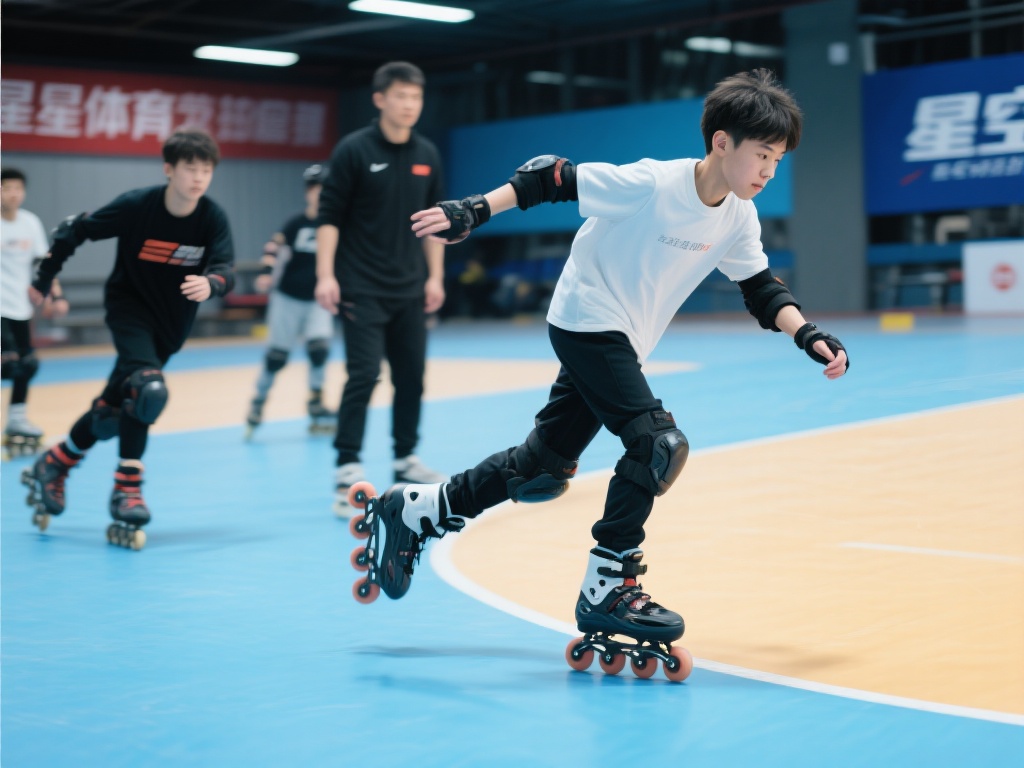 当你掌握了基本滑行后，就可以尝试一些进阶技巧。比如